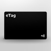 eTag Card Black