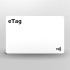 eTag Card White